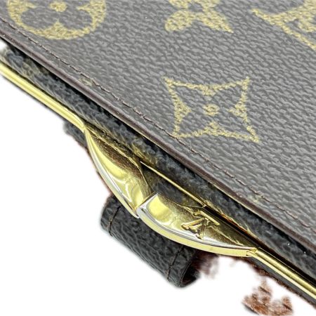  LOUIS VUITTON ルイヴィトン モノグラム ポルトモネ・ビエ ヴィエノワ 2つ折り財布 M61663 ブラウン