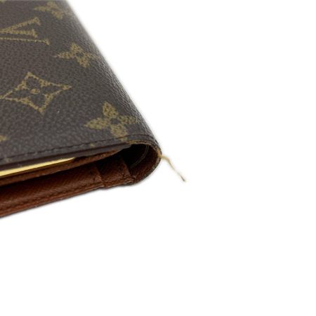  LOUIS VUITTON ルイヴィトン モノグラム ポルトモネ・ビエ ヴィエノワ 2つ折り財布 M61663 ブラウン