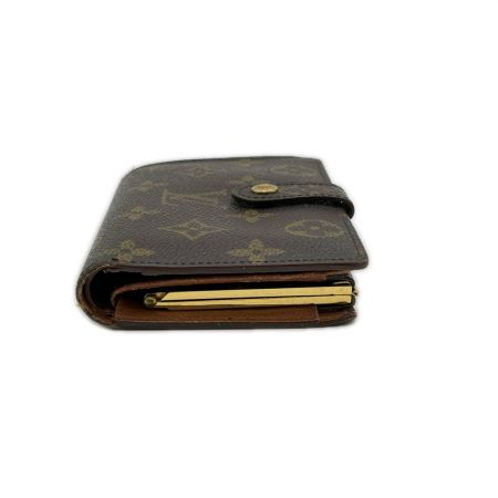  LOUIS VUITTON ルイヴィトン モノグラム ポルトモネ・ビエ ヴィエノワ 2つ折り財布 M61663 ブラウン