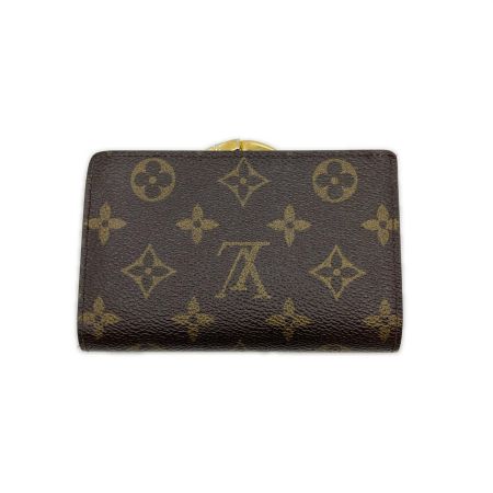  LOUIS VUITTON ルイヴィトン モノグラム ポルトモネ・ビエ ヴィエノワ 2つ折り財布 M61663 ブラウン