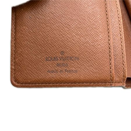  LOUIS VUITTON ルイヴィトン モノグラム ポルトモネ・ビエ ヴィエノワ 2つ折り財布 M61663 ブラウン