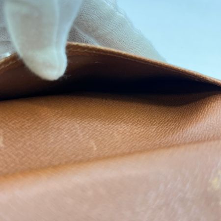  LOUIS VUITTON ルイヴィトン モノグラム ポルトモネ・ビエ ヴィエノワ 2つ折り財布 M61663 ブラウン