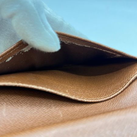  LOUIS VUITTON ルイヴィトン モノグラム ポルトモネ・ビエ ヴィエノワ 2つ折り財布 M61663 ブラウン