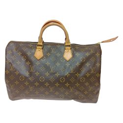 ◎◎ LOUIS VUITTON ルイヴィトン モノグラム スピーディ40 ボストンバッグ M41522 ブラウン Bランク