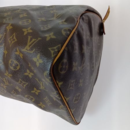  LOUIS VUITTON ルイヴィトン モノグラム スピーディ40 ボストンバッグ M41522 ブラウン