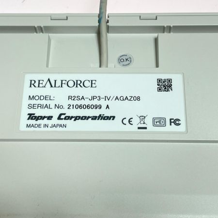  REALFORCE キーボード REALFORCE リアルフォース SA R2SA-JP3 静電容量無接点方式