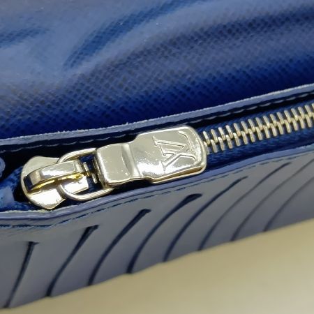  LOUIS VUITTON ルイヴィトン モノグラム タイガラマ ポルトフォイユブラザ 2つ折り長財布 M30297 ブルー 型崩れ有 NFC確認