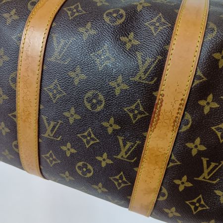  LOUIS VUITTON ルイヴィトン モノグラム キーポル50 ボストンバッグ M41426 ブラウン カギ欠品