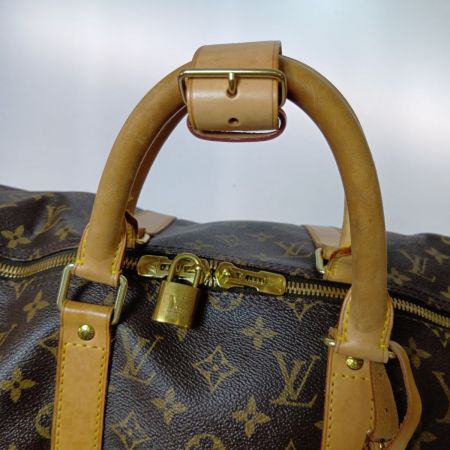  LOUIS VUITTON ルイヴィトン モノグラム キーポル50 ボストンバッグ M41426 ブラウン カギ欠品