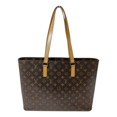  LOUIS VUITTON ルイヴィトン モノグラム ルコ トートバッグ M51155 ブラウン