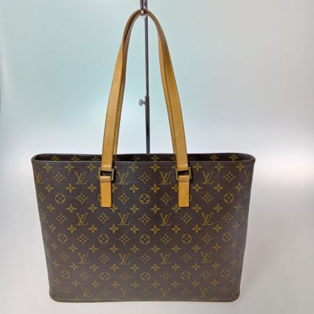  LOUIS VUITTON ルイヴィトン モノグラム ルコ トートバッグ M51155 ブラウン