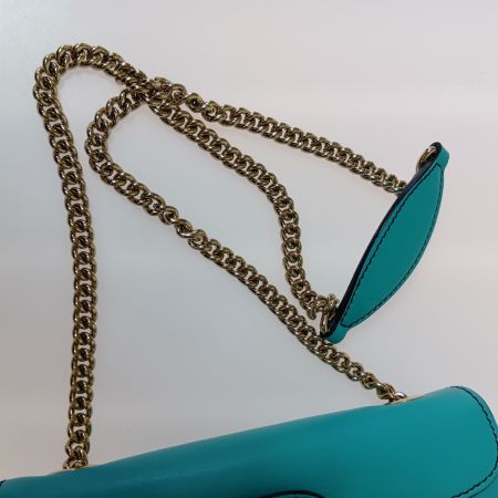  GUCCI グッチ エミリー ホースビット チェーン ショルダーバッグ 283063 グリーン