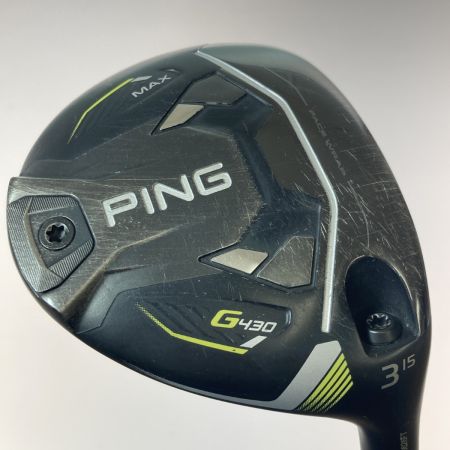  PING ピン G430 MAX 3FW 15° フェアウェイウッド PING TOUR 2.0 65 S