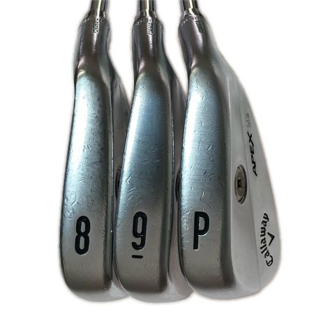  Callaway キャロウェイ APEX MB 8.9.P 3本 アイアンセット Dynamic Gold S200