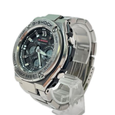  CASIO カシオ G-SHOCK ジーショック G-STEEL 電波ソーラー メンズ 腕時計 シルバー GST-W310D