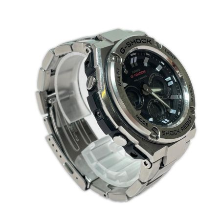  CASIO カシオ G-SHOCK ジーショック G-STEEL 電波ソーラー メンズ 腕時計 シルバー GST-W310D