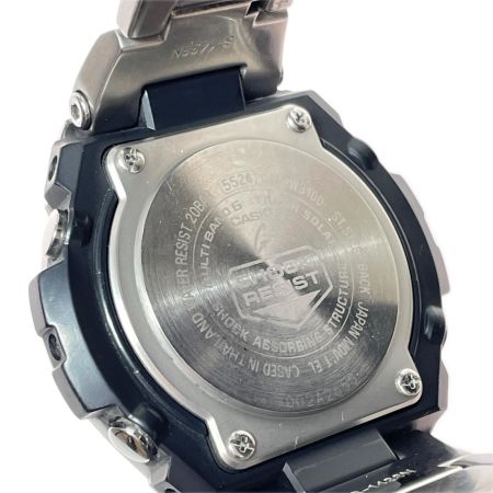  CASIO カシオ G-SHOCK ジーショック G-STEEL 電波ソーラー メンズ 腕時計 シルバー GST-W310D