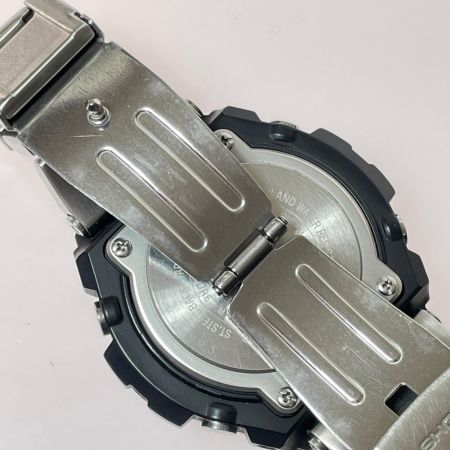  CASIO カシオ G-SHOCK ジーショック G-STEEL 電波ソーラー メンズ 腕時計 シルバー GST-W310D