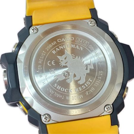 CASIO カシオ G-SHOCK G-ショック マスターオブG レンジマン タフソーラー メンズ 腕時計 箱付 GW-9400YJ