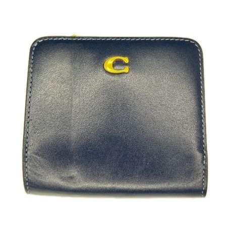 COACH コーチ エッセンシャル スリム ビルフォールド ウォレット 2つ折り財布 CCY13 ネイビー