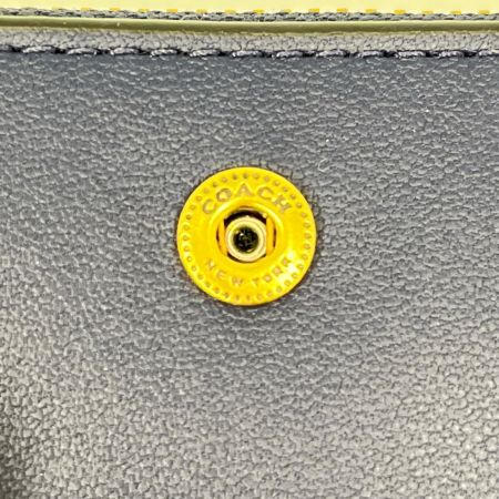 COACH コーチ エッセンシャル スリム ビルフォールド ウォレット 2つ折り財布 CCY13 ネイビー