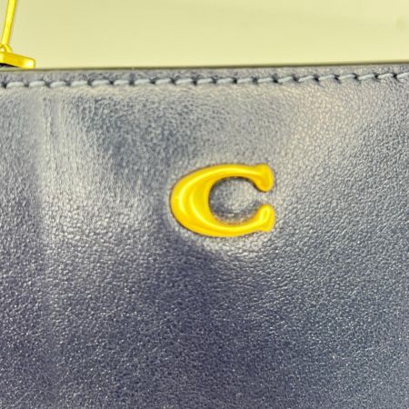 COACH コーチ エッセンシャル スリム ビルフォールド ウォレット 2つ折り財布 CCY13 ネイビー