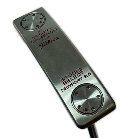  Titleist タイトリスト SCOTTY CAMERON スタジオセレクト ニューポート 2.6 パター 35インチ カバー付