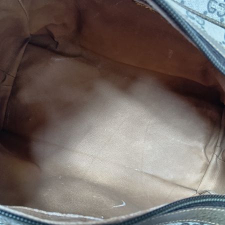  GUCCI グッチ GG PLUS ボストンバッグ ハンドバッグ ベージュ