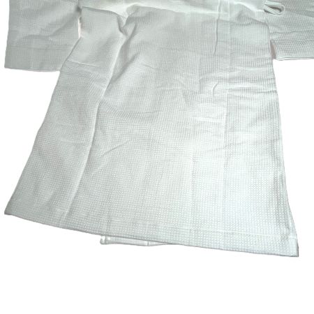  MARKS&WEB オーガニックコットン ワッフルバスローブ 　シミ汚れ有 ホワイト