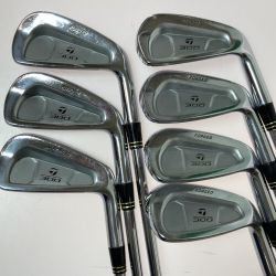 ◎◎ TaylorMade テーラーメイド 300 FORGED 3-5.7-9.P 7本 アイアンセット 6番欠品 PRECISION RIFLE FCM 6.5 Cランク