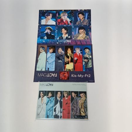   Kis-My-Ft2 LIVETOUR  2025 MAGFACT 通常盤 DVD/3枚組 ステッカー・ポストカード付