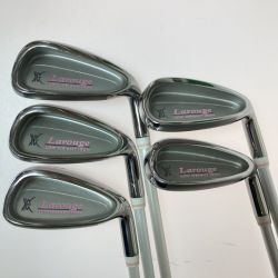 ◎◎ Larouge ラルージュ 7-9.P.S 5本 アイアンセット レディース フレックスL フェースサビ有 Cランク