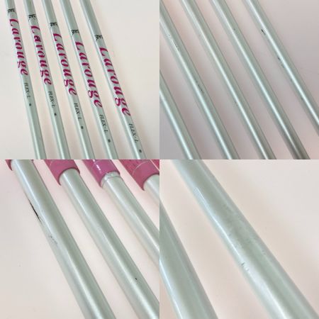  Larouge ラルージュ 7-9.P.S 5本 アイアンセット レディース フレックスL フェースサビ有