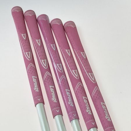  Larouge ラルージュ 7-9.P.S 5本 アイアンセット レディース フレックスL フェースサビ有