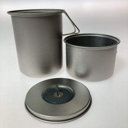  snowpeak スノーピーク ソロセット チタン カップ・ポットセット SCS-004TR
