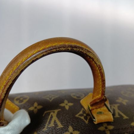  LOUIS VUITTON ルイヴィトン モノグラム スピーディ40 ボストンバッグ M41522 ブラウン ファスナー引手切れ有