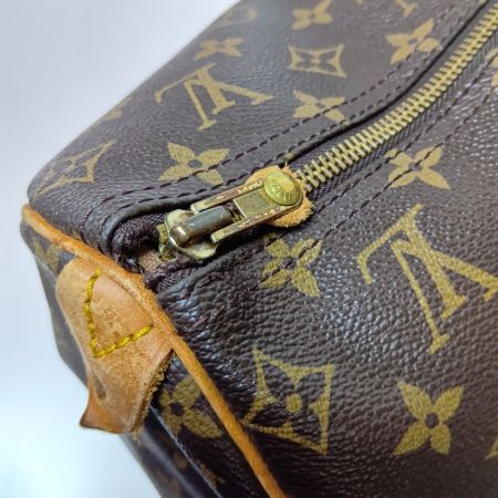  LOUIS VUITTON ルイヴィトン モノグラム スピーディ40 ボストンバッグ M41522 ブラウン ファスナー引手切れ有