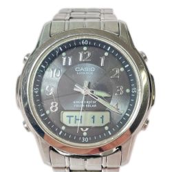 ◎◎ CASIO カシオ LINEAGE リニエージ 電波ソーラー メンズ 腕時計 本体のみ 傷有 LCW-100 Cランク