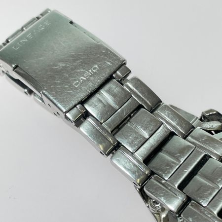  CASIO カシオ LINEAGE リニエージ 電波ソーラー メンズ 腕時計 本体のみ 傷有 LCW-100