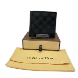 ◎◎ LOUIS VUITTON ルイヴィトン 2つ折り財布  ダミエ・グラフィット ポルトフォイユ・マルコ N62664 Cランク