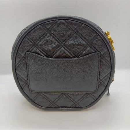  MARC JACOBS マークジェイコブス ザステータス ラウンド ハンドバッグ ショルダーバッグ M0015815 ブラック