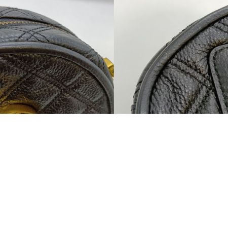  MARC JACOBS マークジェイコブス ザステータス ラウンド ハンドバッグ ショルダーバッグ M0015815 ブラック