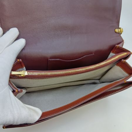  COACH コーチ シグネチャー ターンロック ショルダーバッグ 31070 ブラウン