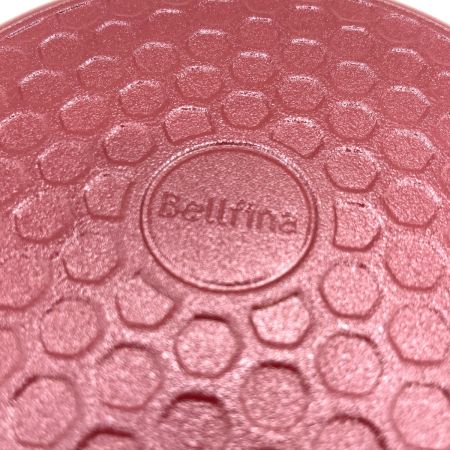  ベルフィーナ  THE PRIME 無水調理パン22cm 両手鍋 レッド