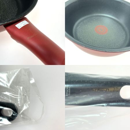  T-fal ティファール フライパン　取っ手1　ガス火対応1　ＩＨ対応2　取っ手付きＩＨ対応1　蓋2　計7点セット キズ・ヨゴレ有