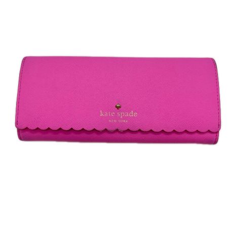  Kate Spade ケイトスペード 長財布　箱付き PWRU4772 ショッキングピンク