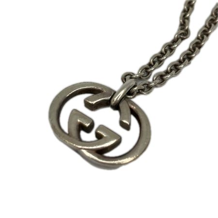 GUCCI グッチ インターロッキングG ネックレス SILVER925 箱付