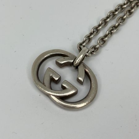 GUCCI グッチ インターロッキングG ネックレス SILVER925 箱付