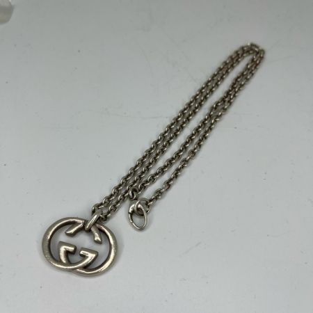 GUCCI グッチ インターロッキングG ネックレス SILVER925 箱付