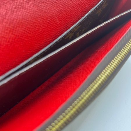  LOUIS VUITTON ルイヴィトン 長財布 モノグラム ポルトフォイユ・エミリー M62941 ポピーレッド
